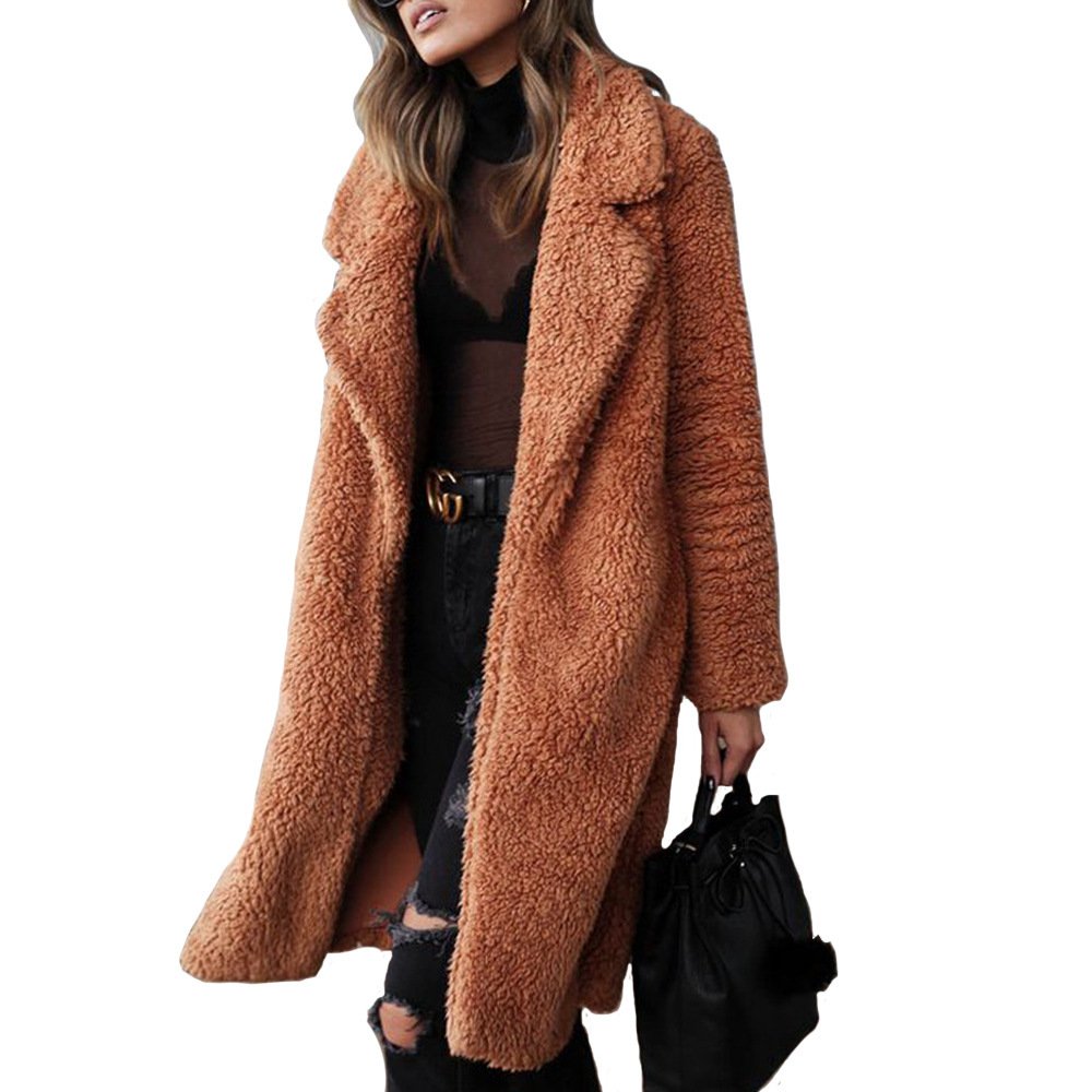 Comfy Teddy Coat - Warmte en Stijl Voor Koude Dagen