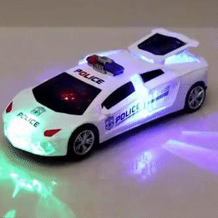 TurboCar™ – LED Bewegende Supercar voor Kinderen – Magisch Plezier en Beweging