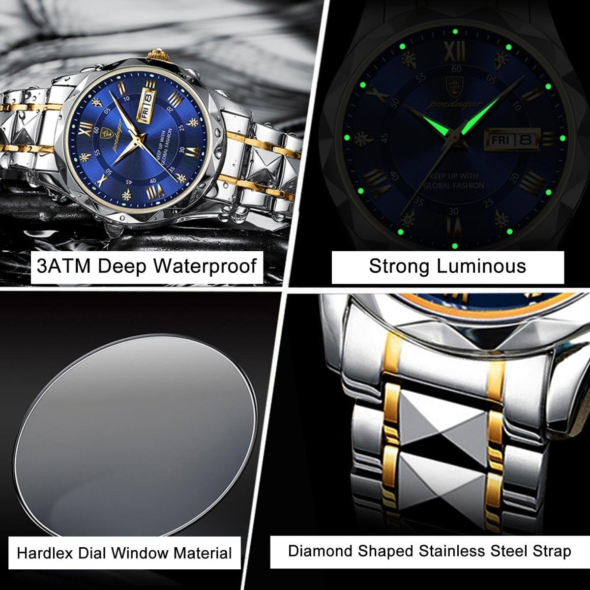 Aurelius™ Luxe Waterdicht Horloge