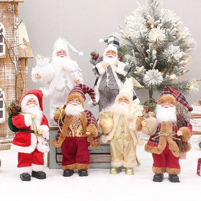 Decoratief Kerstman Beeld – Luxe Santa Claus voor Kerstdecoratie