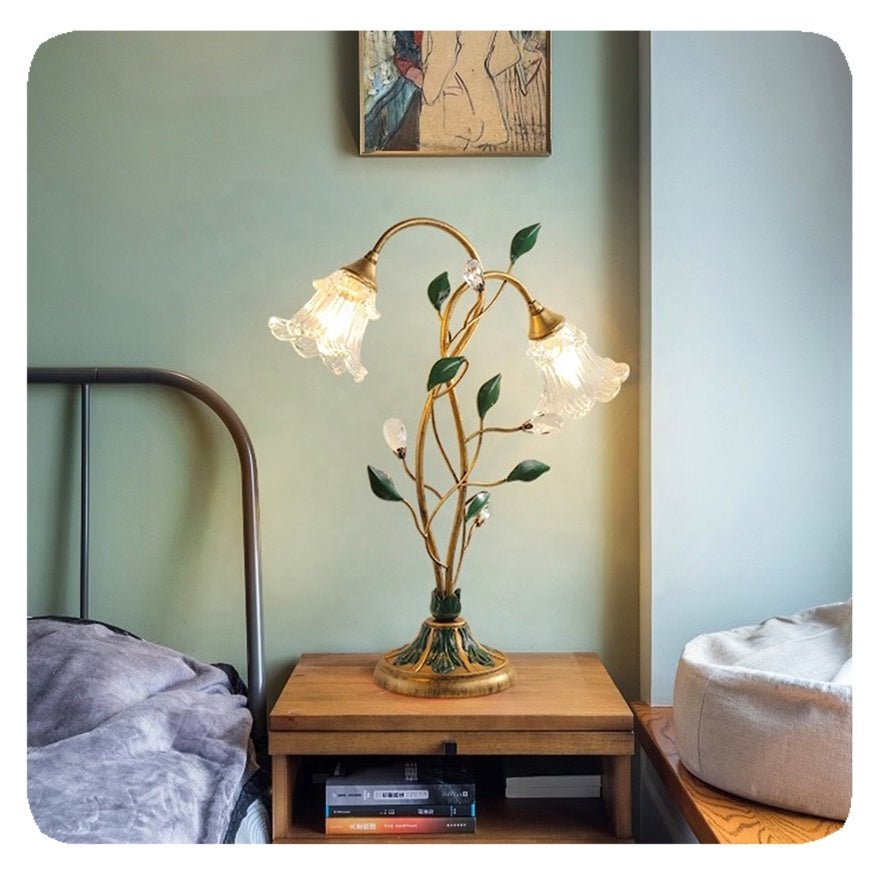 FleurLight™ Franse Bloemen Tafellamp – Elegante Sfeerverlichting voor Woonkamer & Slaapkamer