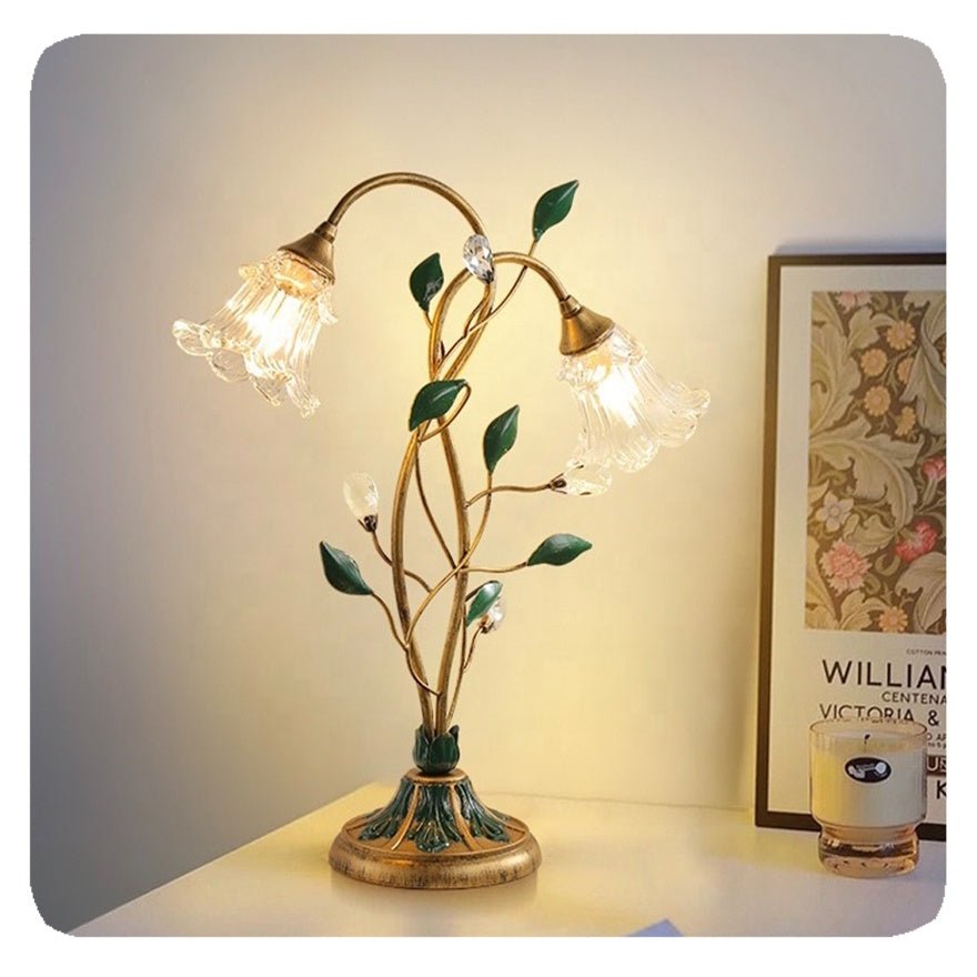 FleurLight™ Franse Bloemen Tafellamp – Elegante Sfeerverlichting voor Woonkamer & Slaapkamer