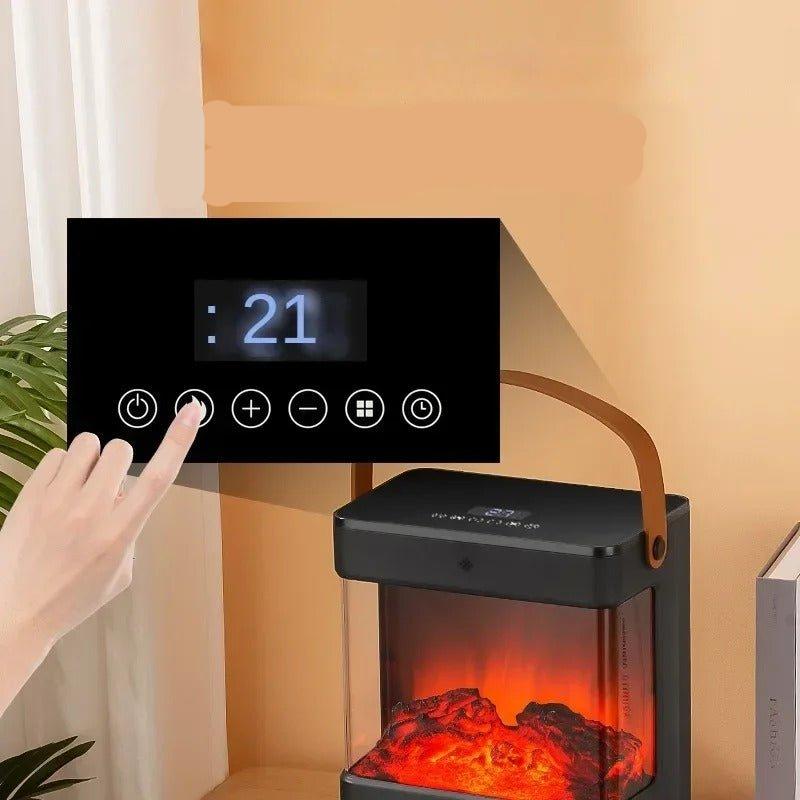 BlazeGlow Sfeerheater – Elektrische Verwarming met Vlam Effect