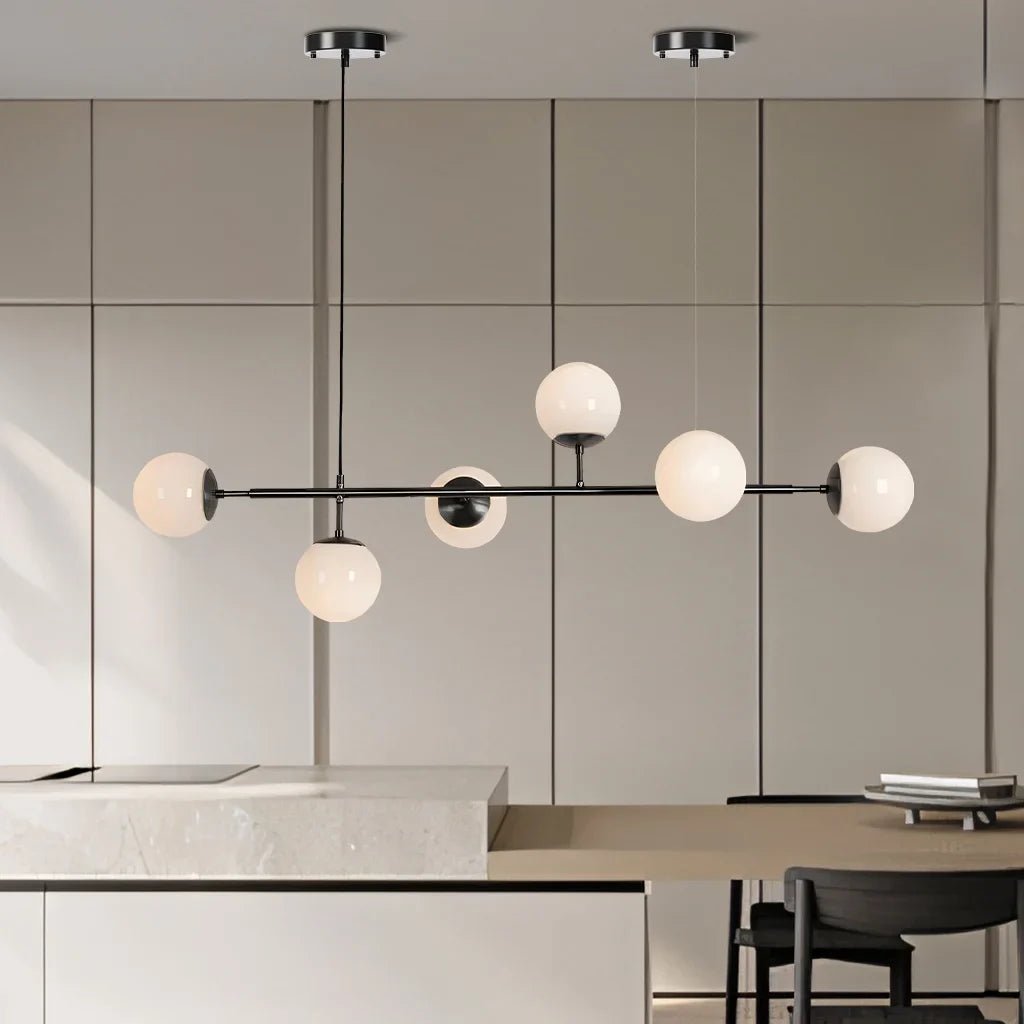 OrbGlow™ Glazen Hanglamp | Stijlvolle Moderne LED Verlichting voor Woonkamer en Eetkamer