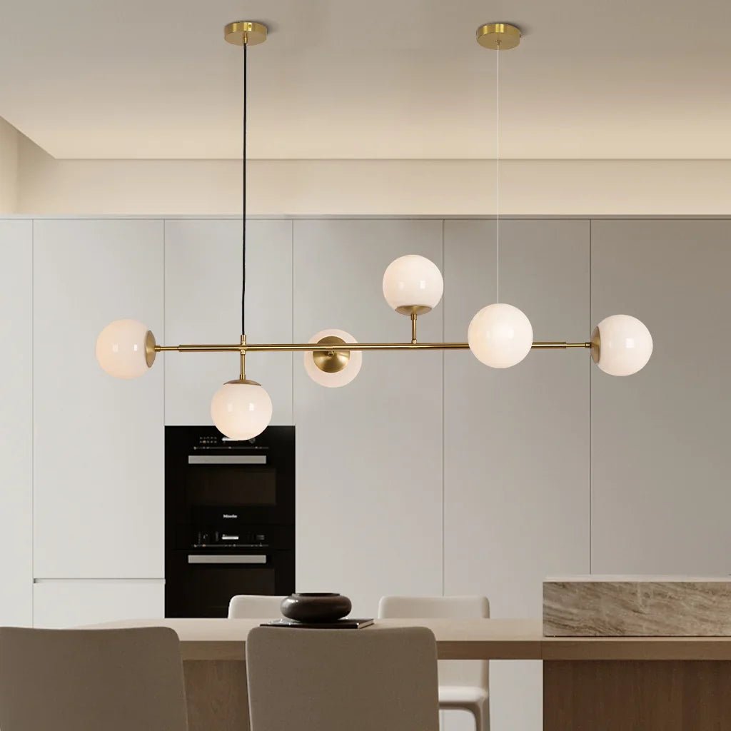 OrbGlow™ Glazen Hanglamp | Stijlvolle Moderne LED Verlichting voor Woonkamer en Eetkamer