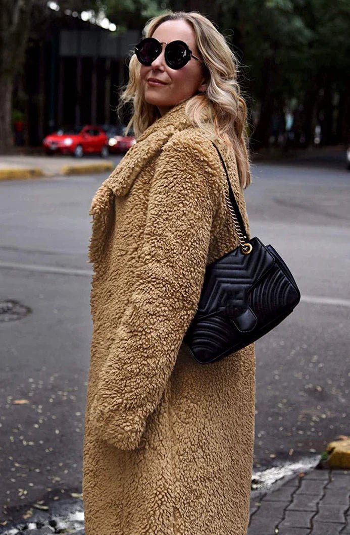 Comfy Teddy Coat - Warmte en Stijl Voor Koude Dagen