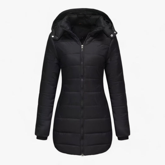 Elena | Lange Parka met Capuchon - Ultieme Warmte voor de Winter