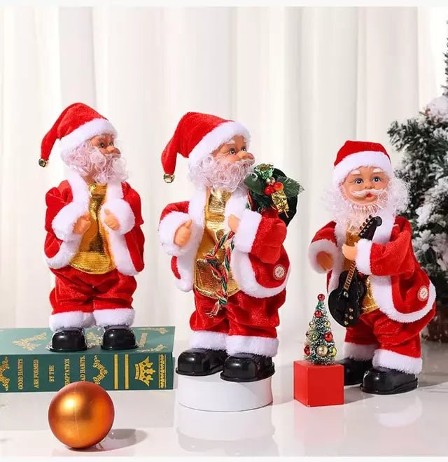 JollyDance™ Kerstman Decoratie | Muzikale en Dansende Kerstfiguur