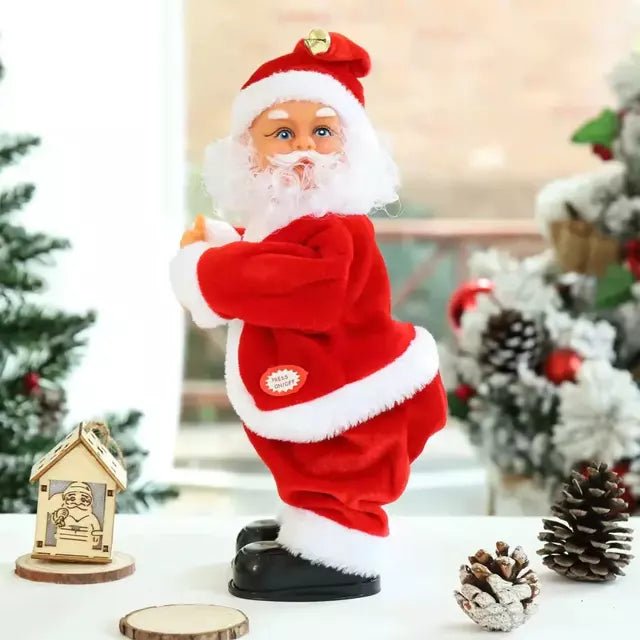 JollyDance™ Kerstman Decoratie | Muzikale en Dansende Kerstfiguur