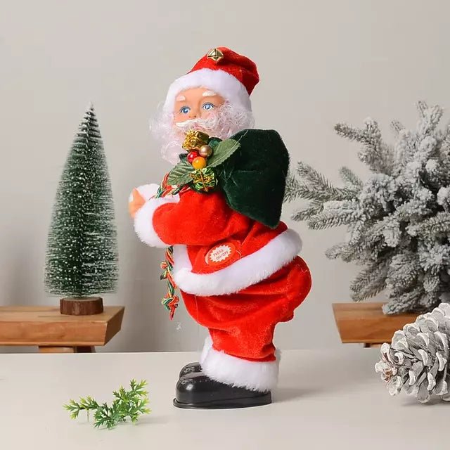 JollyDance™ Kerstman Decoratie | Muzikale en Dansende Kerstfiguur