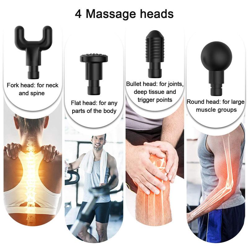 ProRelax Massage Gun - Draagbare Spiermassage Met 30 Snelheden