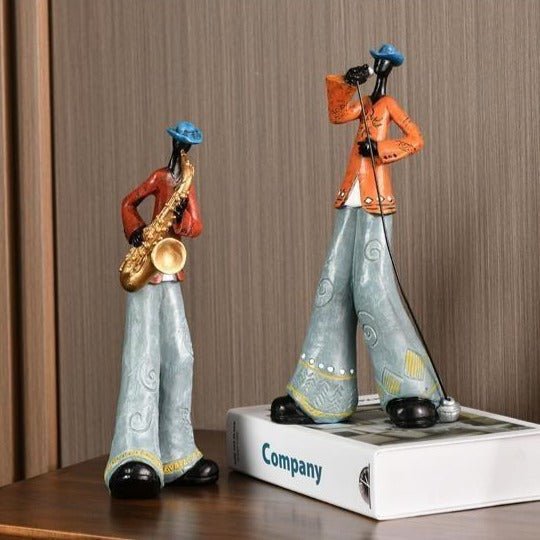 Moderne Muziekband Sculptuur | Kunstzinnige Decoratie voor de Woonkamer