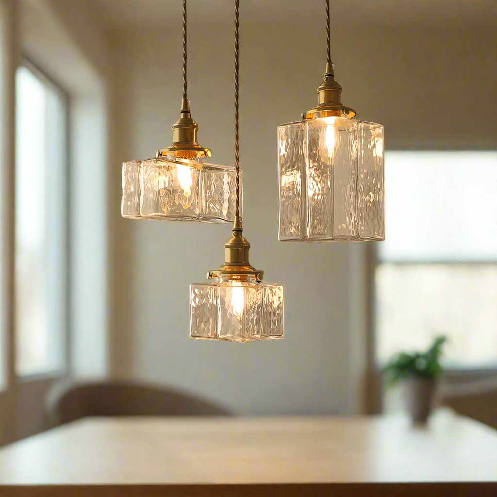 LumiGlass™ Moderne Retro Glazen Hanglamp | Stijlvolle Verlichting voor Elk Interieur