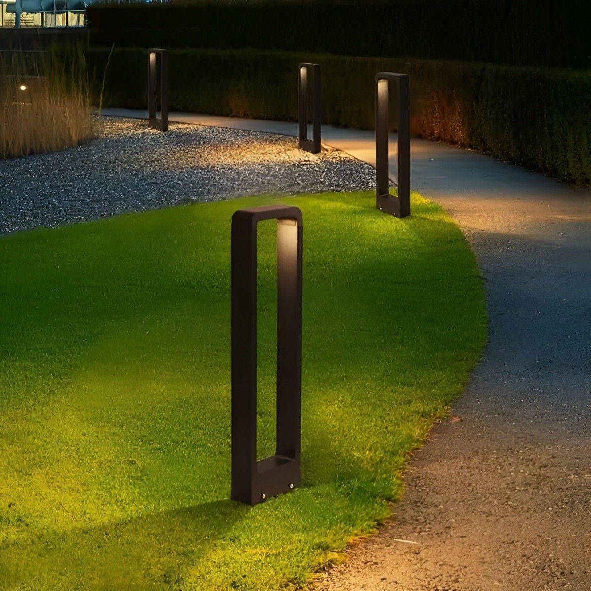 Waterdichte Solar LED Tuinlamp - Moderne Buitenverlichting voor Terras en Tuin