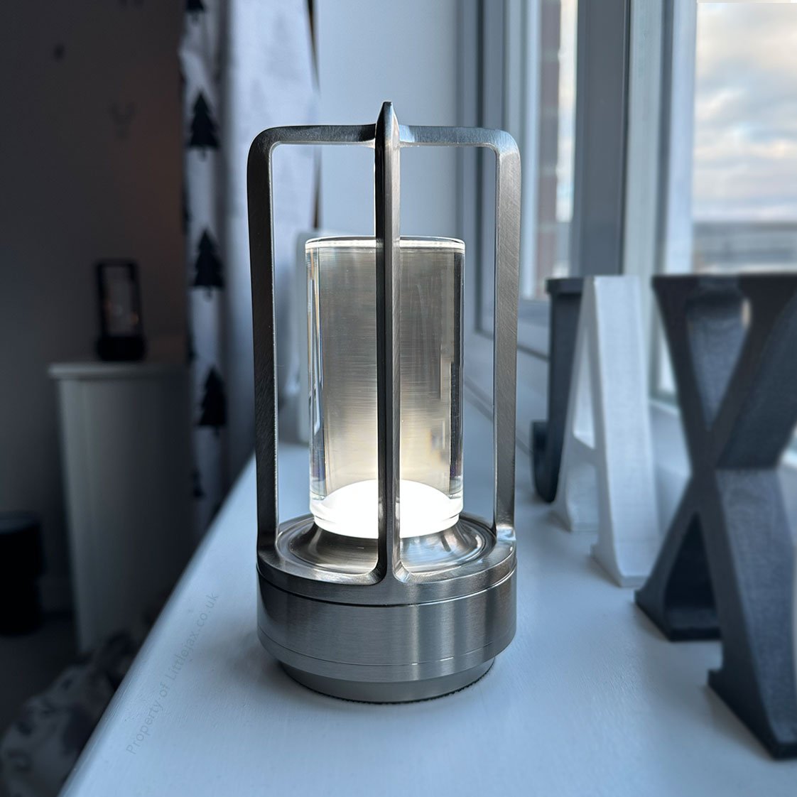 Lantrix Vintage Lantaarnlamp – Draadloze Oplaadbare Tafellamp 3 Lichtmodi Waterbestendig Ontwerp