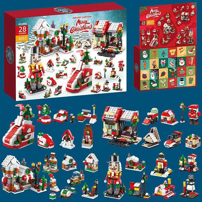 BuildJoy™ Adventskalender Bouwset | 24 Verrassingen voor de Feestdagen