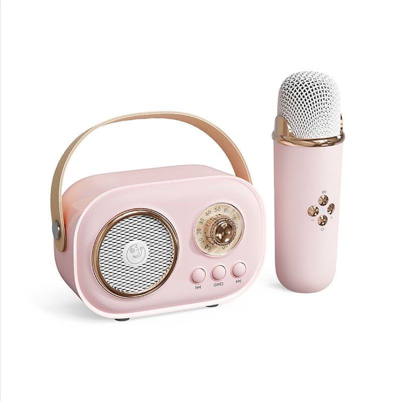 SingAlong Karaoke Set voor Kinderen en Volwassenen - Draadloze Bluetooth Speaker met Microfoon