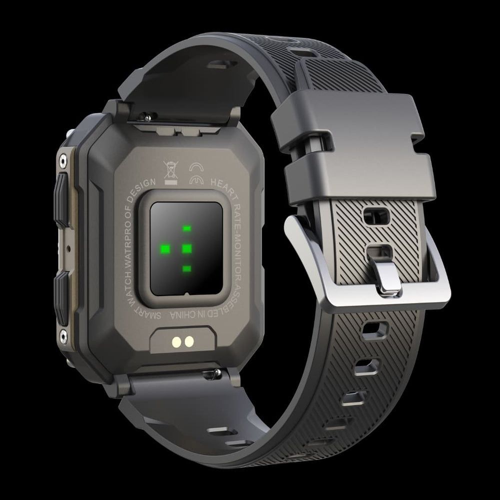 Thor™ Robuuste Smartwatch – Waterdichte Outdoor Smartwatch met Lange Batterijduur