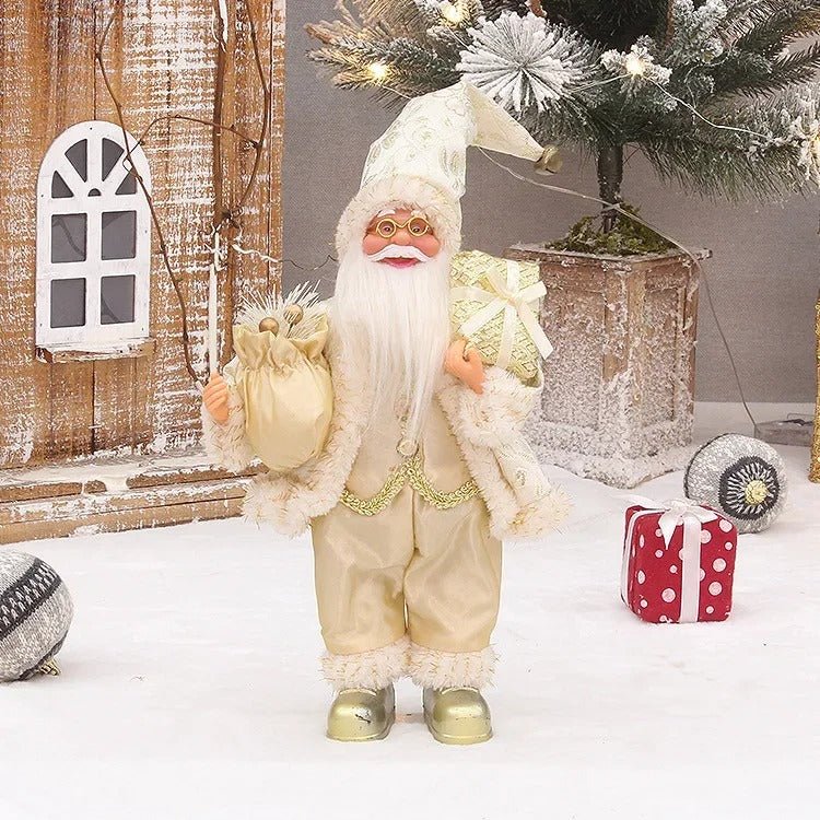 Decoratief Kerstman Beeld – Luxe Santa Claus voor Kerstdecoratie