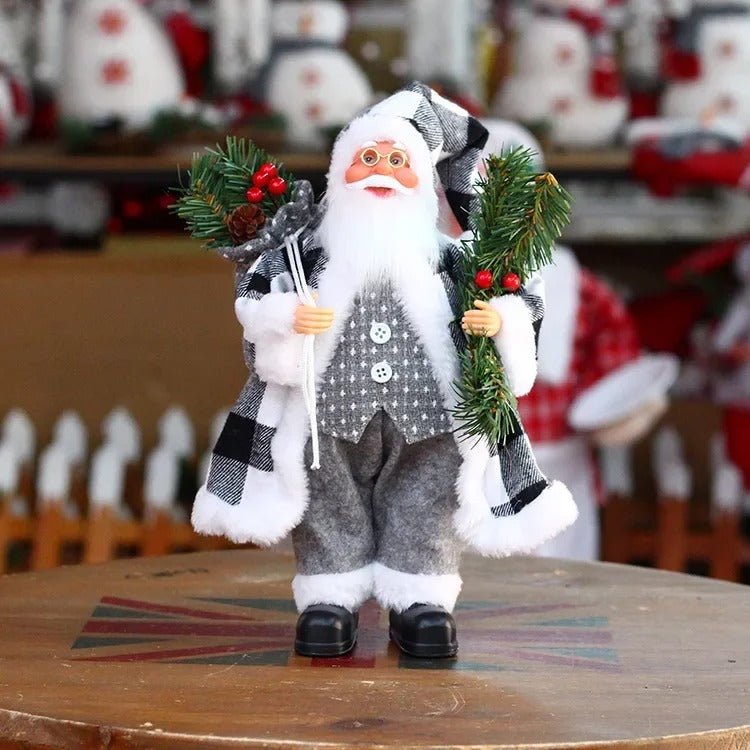 Decoratief Kerstman Beeld – Luxe Santa Claus voor Kerstdecoratie