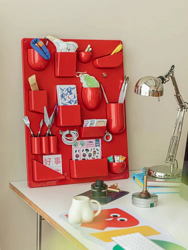 Multifunctionele Wand Organizer - Opbergsysteem voor Kantoor, Keuken en Werkplaats