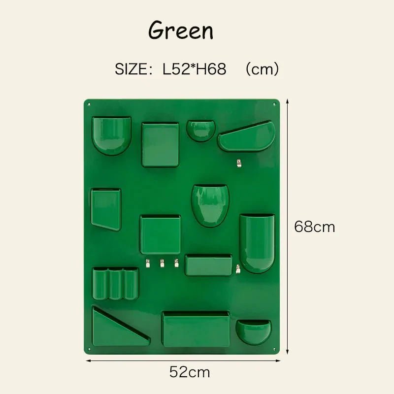 Multifunctionele Wand Organizer - Opbergsysteem voor Kantoor, Keuken en Werkplaats